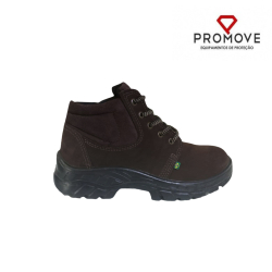 Botina Nobuck Ecosafety Café