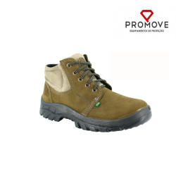 Botina Nobuck Ecosafety Azeitona