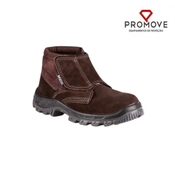 Botina Nobuck Bracol Velcro